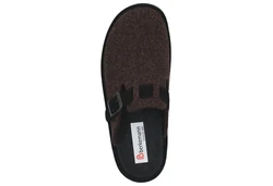 Berkemann Berkoflex Mirko Clogs Schwarz/Braun/Dunkelbraun/Creme