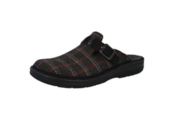 Berkemann Berkoflex Mirko Clogs Schwarz/Dunkelrot/Gelb/Rot/Braun