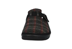 Berkemann Berkoflex Mirko Clogs Schwarz/Dunkelrot/Gelb/Rot/Braun