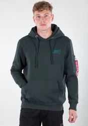 ALPHA INDUSTRIES Sweatshirt Dunkelgrau/Hellgrau/Grün/Dunkelgrün