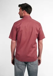 Eterna Kurzarmhemd MODERN FIT EASY IRON Dunkelrot/Rot/Bordeaux