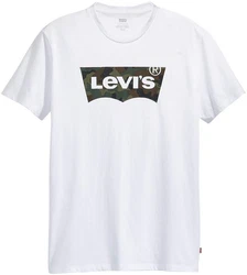 LEVI'S T-Shirt Graphic Set-In Neck Rot/Braun