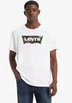 LEVI'S T-Shirt Graphic Set-In Neck Rot/Braun