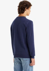 LEVI'S Pullover Lightweight Housemark Sweater Dunkelblau/Blau
