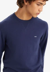 LEVI'S Pullover Lightweight Housemark Sweater Dunkelblau/Blau