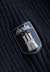 Derbe Strickpullover Matrosenplnn Dunkelblau