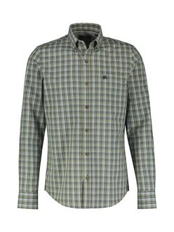 LERROS Karohemd mit Button-down-Kragen Dunkelgrün/Grün LERROS Karohemd mit Button-down-Kragen Dunkelgrün/Grün