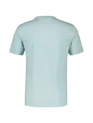 LERROS T-Shirt mit Brustprint Grün/Hellblau/Blau/Türkis