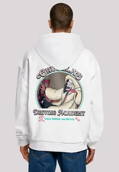 F4NT4STIC Kapuzenpullover Disney Villians Cruella Driving Academy Silber/Weiß/Rot