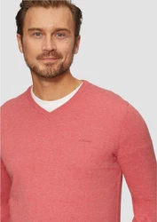 s.Oliver Strickpullover Rot/Rosa