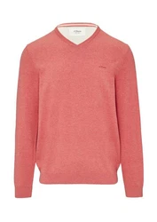 s.Oliver Strickpullover Rot/Rosa