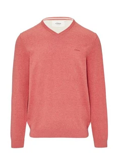 s.Oliver Strickpullover Rot/Rosa