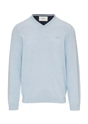 s.Oliver Strickpullover Hellblau/Blau