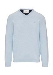 s.Oliver Strickpullover Hellblau/Blau