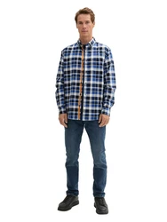 TOM TAILOR Shirt  Dunkelblau/Blau/Hellblau