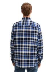 TOM TAILOR Shirt  Dunkelblau/Blau/Hellblau