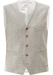 Carl Gross Anzugweste CG Wilson-G Grau/Hellgrau/Khaki/Braun/Beige