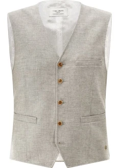 Carl Gross Anzugweste CG Wilson-G Grau/Hellgrau/Khaki/Braun/Beige