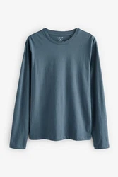 Next T-Shirt Langarmshirts (5-tlg) Blau/Hellblau/Grau/Mischfarben