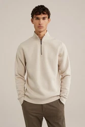 WE Fashion Sweater Braun/Beige/Khaki/Lila
