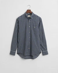 Gant Langarmhemd Dunkelblau/Grau/Blau/Hellblau