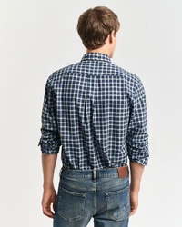 Gant Langarmhemd Dunkelblau/Grau/Blau/Hellblau
