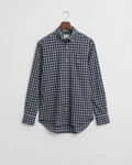 Gant Langarmhemd Dunkelblau/Grau/Blau/Hellblau