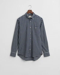 Gant Langarmhemd Dunkelblau/Grau/Blau/Hellblau