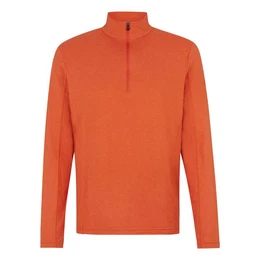 Stehkragenpullover Midlayer Jelano Man mit halbem Reiverschluss