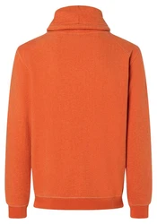 Timezone Sweatshirt Scarf Collar Orange