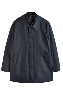 Next Steppmantel mit Trichterkragen Dunkelblau/Schwarz/Blau/Grau/Hellblau