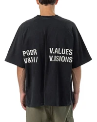 Pegador T-Shirt PGDR Colt Boxy Raglan Schwarz/Grün/Dunkelgrau/Dunkelblau/Braun