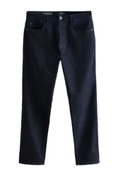 Next Slim-fit-Jeans mit Komfortstretch Dunkelblau/Blau