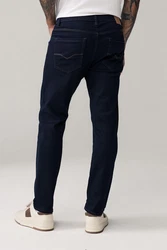 Next Slim-fit-Jeans mit Komfortstretch Dunkelblau/Blau