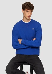 s.Oliver Sweatshirt Longsweatshirt Blau/Hellblau