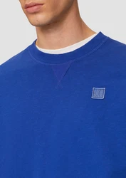 s.Oliver Sweatshirt Longsweatshirt Blau/Hellblau