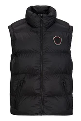 19V69 ITALIA Steppweste JOEL FLAG Schwarz