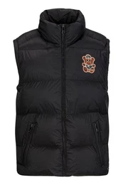 Steppweste JOEL TEDDY Modische Herren Regular Steppweste mit gesticktem Logo Abzeichen