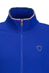 19V69 ITALIA Sweater ZAAN Herren-Trainingsjacke Blau/Dunkelblau
