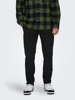 ONLY & SONS Chinohose Hose Chino Basic Reißverschluss Gestaschen (8323)