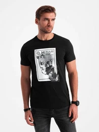 Print-Shirt T-Shirt mit Totenkopf