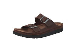 BERKEMANN Adam Pantolette Hausschuh Dunkelbraun/Braun