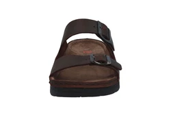 BERKEMANN Adam Pantolette Hausschuh Dunkelbraun/Braun