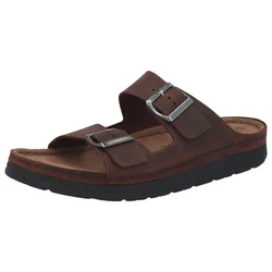 BERKEMANN Adam Pantolette Hausschuh Dunkelbraun/Braun