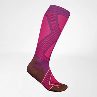 Bauerfeind Skisocken Ski Performance Comp Socks PINK