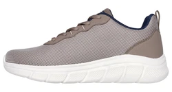 Skechers Bobs Sport B Flex Chill Edge Sneaker Braun/Grau/Lila/Beige