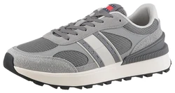 Tommy Jeans Sneaker Ess Technical Running Hellgrau/Grau