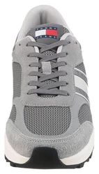Tommy Jeans Sneaker Ess Technical Running Hellgrau/Grau