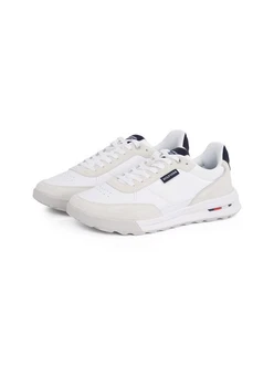 TOMMY HILFIGER Sneaker Classic hellbeige/schwarz/wei