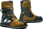 Forma Terra Evo Low Dry Motorradstiefel Dunkelgrün/Blau/Hellblau/Beige/Gelb